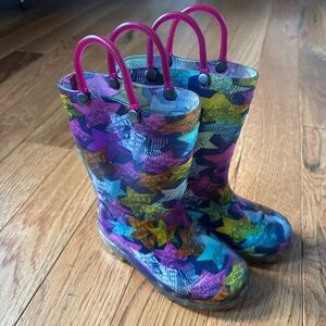 Western Chief Multicolor Light Up Rain Boots